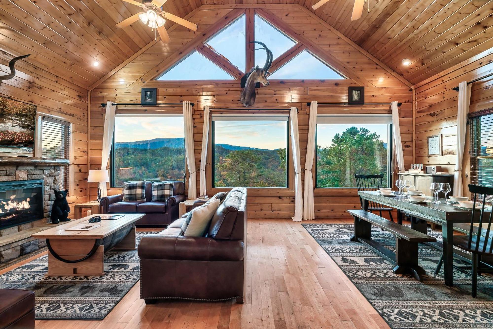 Epic Mountain Views, Hot Tub, Game Room, Sleeps 10 Sevierville Exteriér fotografie