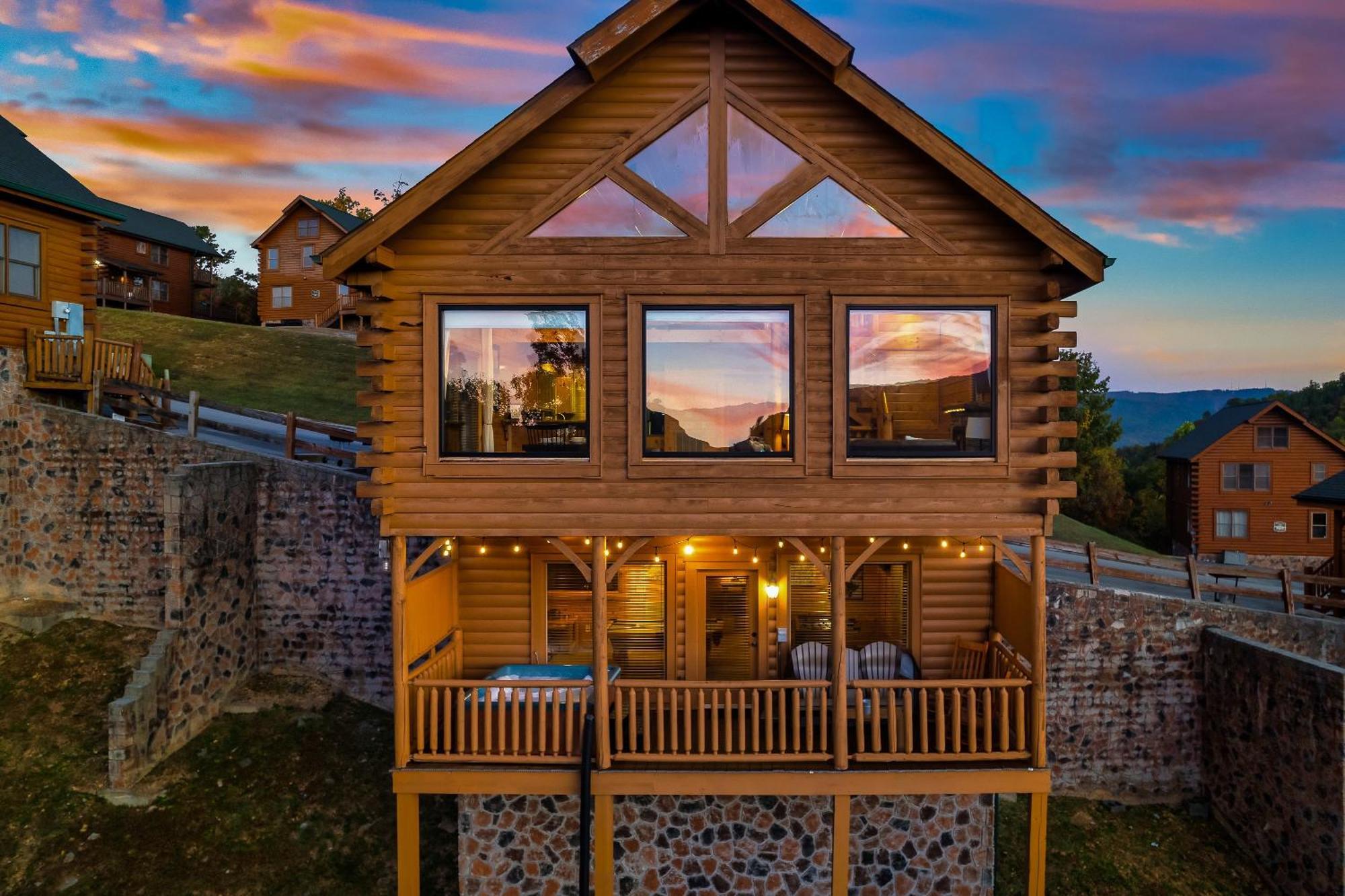 Epic Mountain Views, Hot Tub, Game Room, Sleeps 10 Sevierville Exteriér fotografie